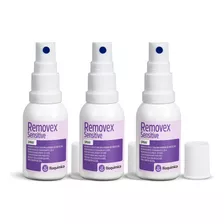 Kit C/ 3 Removex Sensitive 30ml Spray - Rioquímica