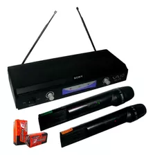 Micrófono Inalambrico Sony Vhf Hi-fi Audio Stereo Kareoke