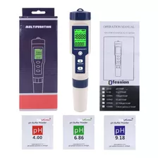 Phmetro 5 En 1 Multiparametro Ph Tds Ec Salinidad Temperatur