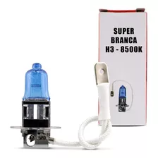 Lâmpada Super Branca H3 8500k 12v 55w Efeito Xênon