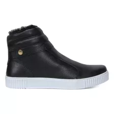 Bota Pegada Em Couro 219099 Peluciado Feminino