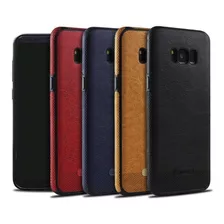 Funda Mikki Piel Sintetica Leather Case Para Samsung