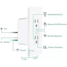 Enchufe Inteligente Kasa Smart Kp200 Plug Tp-link In-wall