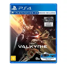 Jogo Eve Valkyrie Ps4 Midia Fisica Playstation Sony
