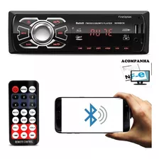 Mp3 Player Automotivo 6630 Bcn1 Din Bluetooth Usb