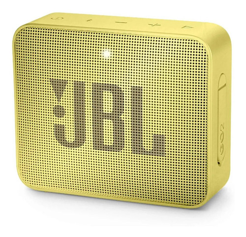 Bocina Jbl Go 2 Portátil Con Bluetooth Lemonade Yellow
