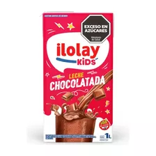 Leche Chocolotada Ilolay Kids X 1 Lt Pack X 12 Unidades