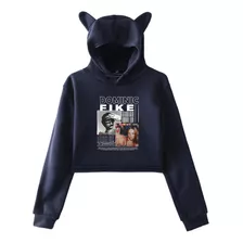 Sudadera Con Capucha Dominic Fike Sunburn Tour Merch Cat Ear