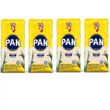 Pan Pre-cozida Harina Branca 4 Pacotes Arepas Tortillas Tacos