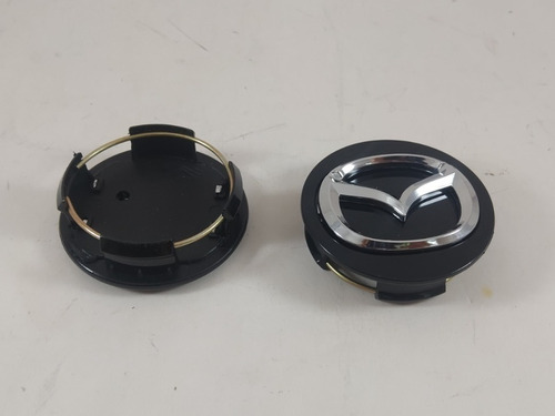 Tapon Centro De Rin De 56mm Mazda X3 Cx3 Cx5 Cx7 4pz Foto 2