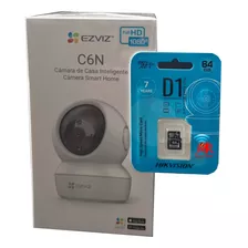 C6n Ezviz Camara Interior 1080p Wifi Smart + Memoria De 64gb