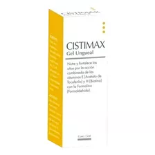 Cistimax Gel Ungueal 5ml Esmalte Nutre Y Fortalece Uñas