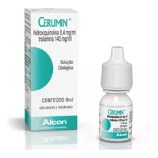 Cerumin 8ml Gotas - Solução Otológica