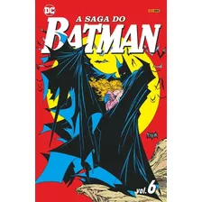 A Saga Do Batman Vol. 6, De Starlin, Jim. Editora Panini Brasil Ltda, Capa Mole Em Português, 2021