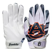 Guantes De Receptor De Fútbol Franklin Sports Auburn Tigers