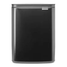 Lixeira Bo Touch Bin Em Aço 12 Litros Brabantia Preta