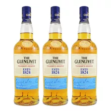 The Glenlivet Founder´s Reserve 750ml X3 Zetta Bebidas