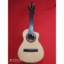 Tiple Requinto Jvc En Pino + Estuche Semiduro