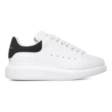 Tenis Alexander Mcqueen Talón Negro Clásico Oversized Bajos