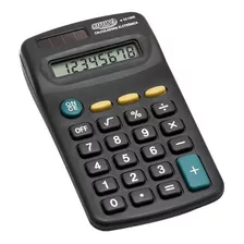 Calculadora De Bolso Pequena 08 Dígitos Cc1000 Brw 01un Cor Preto