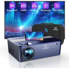 Videobeam Hd 1080p 4k Con Wifi Y Bluetooth, Xnoogo 1000 Ansi