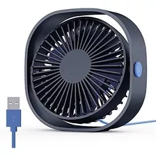 Easyacc Pequeño Ventilador De Escritorio Usb Personal, Vent