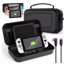 Fyoung Stand Charging Case Bag Compatible With Nintendo Swic