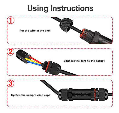 Conector Z, Caja De Conexiones, Conector De Tres Ncleos, 6 Foto 6