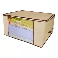 Kit 4 Organizador Multiuso Roupa Cama E Banho 45x45x20cm