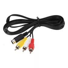 Cable Audio Video Rca 9 Pines Para Sega Genesis 2 Y 3