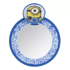 Espejo Seguridad Bebe Auto Minions Huevito Minions Es-035mo