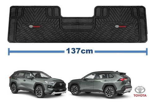 Tapetes Logo Toyota + Cajuela Rav4 2019 2020 2021 2022 2023 Foto 5