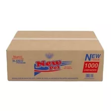 Servilletas Blancas De Papel Tissue - New Pel X 1000u. 