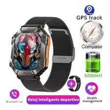 Gps Reloj Inteligente Hombres Smartwatch Llamada Bluetooth