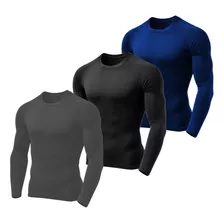 Kit Camiseta Dry 100% Poliester Malha Fria Corrida Masculina