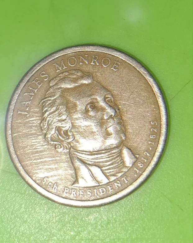 Moneda De 1 Dolar De James Monroe