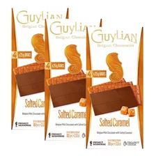 3x Chocolate Belga De Caramelo E Sal Guylian 100g
