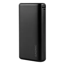 Cargador Portátil Ultra Rápido Gadnic 25000 Mah 2 Usb 5v