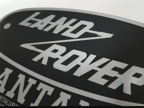 Land Rover Defender Santana Emblema Frontal Plaqueta  Foto 4