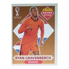 Extra Sticker Mundial Qatar Ryan Gravenberch Bronce Panini 