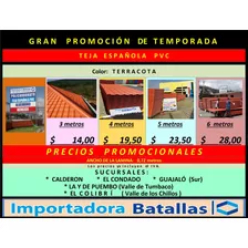 Promocion Teja Española Pvc $7 Industrial Teja De Arcilla T2