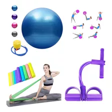 Kit Funcional Para Treino E Ginástica Em Casa Completo Fit