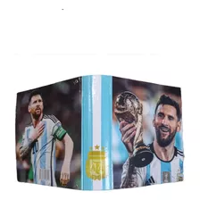 Carpeta Escolar Messi Campeón Inter Seleccion Argentina N3