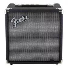 Amplificador Fender Rumble Series 15 Transistor Para Bajo De 15w Color Negro/plata 120v