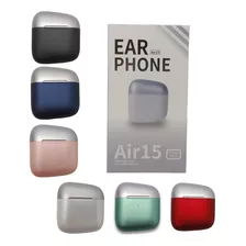 Fone Bluetooth Air15 V5.0 Sem Fio Com Redução De Ruidos 