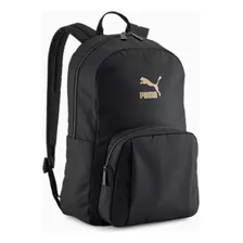 Mochila Puma Negra Classic Archive Bckpack Black-golden