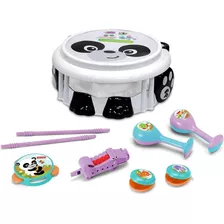 Tambor Panda Musical Band Drumset Fisher Price Nikko Kfp2177