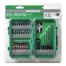 Metabo Hpt Juego De Brocas Y Brocas | 31 Piezas | 115743m