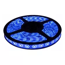 Fita Led Azul 5 Metros 5050 Dupla Face 12v Silicone