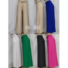 Pantalon Lino Palazo Ol352